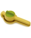 Joseph Joseph Juicemax Dual-action Citrus Press In Yellow
