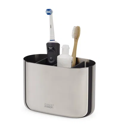 Joseph Joseph Large Easystore Luxe Toothbrush Holder In Metallic