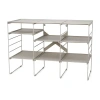 Joseph Joseph Level Plus Adjust Stackable 12-compartment 12-shelf Shoe Rack In Multi