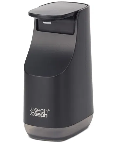 Joseph Joseph Matte Slim Compact Easy-push Soap Pump In Black