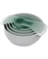 Joseph Joseph Nest 9pc Food Preparation Set In Sage