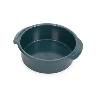 Joseph Joseph Nest Bake Round Non-stick Cake Pan With Easy Pull Handles In Blue