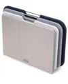 Joseph Joseph Nest Boards 3-piece Chopping Board Set In Gray