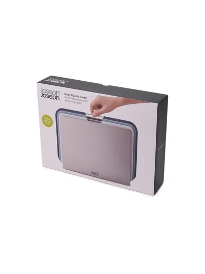 Joseph Joseph Nest Large 3 Piece Chopping Board Set In Grey