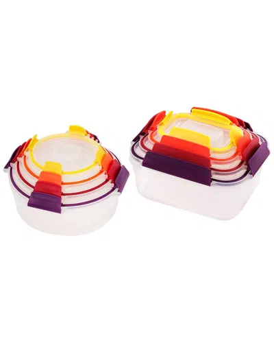JOSEPH JOSEPH JOSEPH JOSEPH NEST LOCK 16PC FOOD STORAGE CONTAINER SET