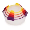 Joseph Joseph Nest Lock 8-pc. Round Food Storage Set In Multi