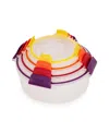 Joseph Joseph Nest Lock 8-piece Round Food Storage Container Set