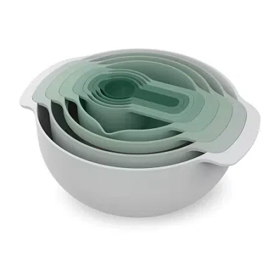Joseph Joseph Nest Plus Food Set - Editions 9-pc. Prep Bowl In Green