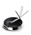 Joseph Joseph Non-stick Space Frying Pan In Metallic