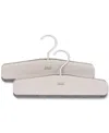 Joseph Joseph Orderly 2-pk. Easy-grip Trouser Or Skirt Hangers In White