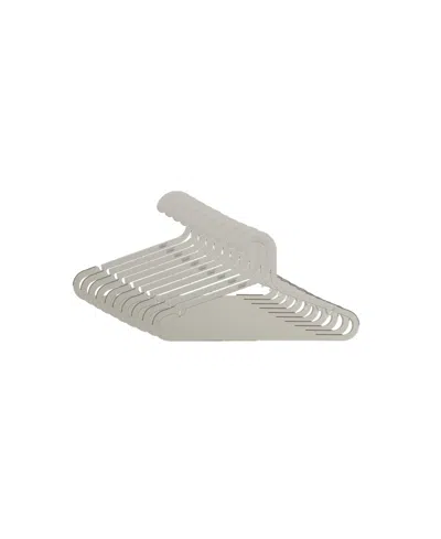 Joseph Joseph Orderly Anti-tangle Clothes Hangers, 20 Pack In Sand