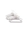 Joseph Joseph 4 Pack Orderly Long Garment Hangers In Neutral