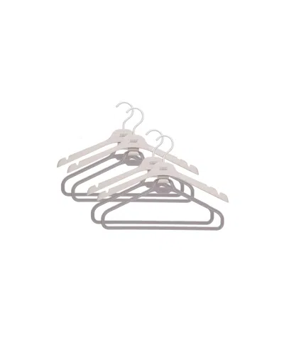 Joseph Joseph Orderly Long Garment Hangers, 4 Pack In Sand