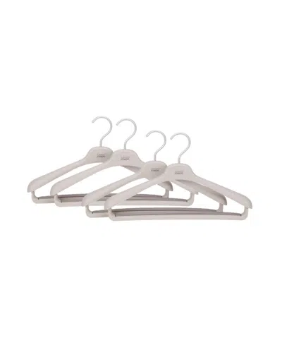 Joseph Joseph Orderly Suit Coat Hangers, 4 Pack In Sand