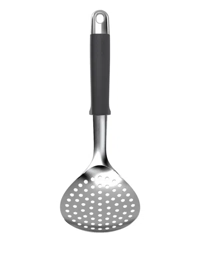Joseph Joseph Perforated Stainless-steel Spatula (21cm X 35cm) In Silver