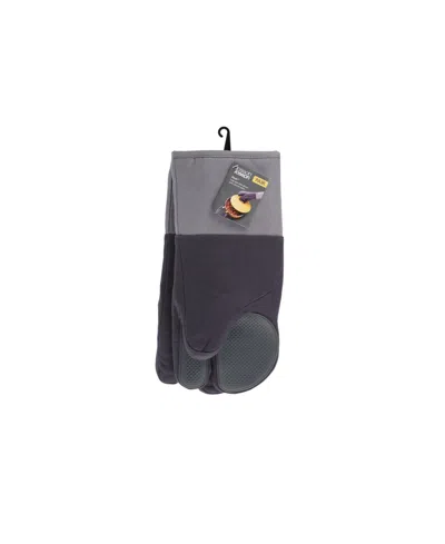 Joseph Joseph Pinch Pair Of Easy-grip Oven Gloves In Gray