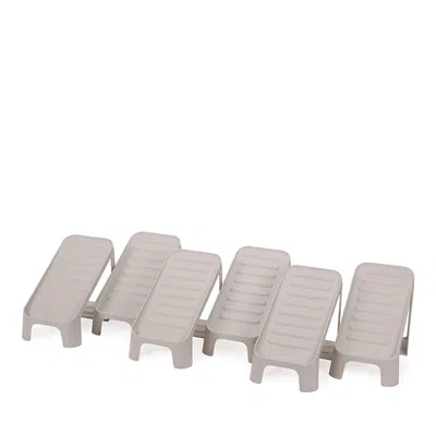 Joseph Joseph Shoe In Compact Space Saving Shoe Organizer, 6 Pack In Neutral