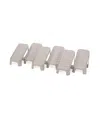 Joseph Joseph Shoe-in Compact Space-saving Shoe Organizer, Pack Of 6 In White