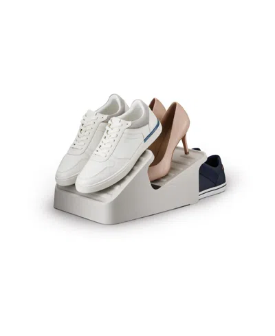 Joseph Joseph Shoe-in Space-saving Shoe Rack In Ecru