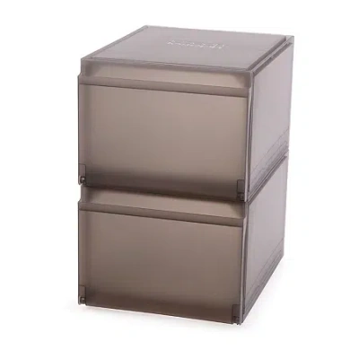 Joseph Joseph Shoecase Premium Shoe 2-pc. Storage Box In Gray