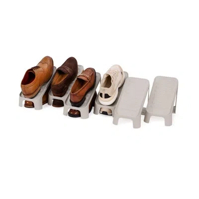 Joseph Joseph Set Of 6 Shoe-in Space-saving Shoe Organizers In Multi