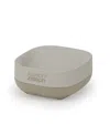 Joseph Joseph Slim Matte Finish Compact Soap Dish In Ecru