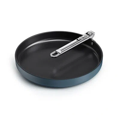 Joseph Joseph Space 12" Non-stick Ceramic Shallow Fry Pan With Folding Handle In Blue
