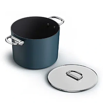 Joseph Joseph Space 8.5 Quart Stockpot And Lid In Blue