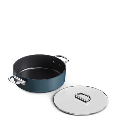 JOSEPH JOSEPH SPACE NON-STICK FOLDING HANDLE CASSEROLE PAN AND LID
