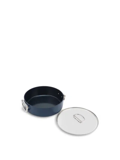 Joseph Joseph Space Non Stick Shallow Casserole Lid In Midnight Blue