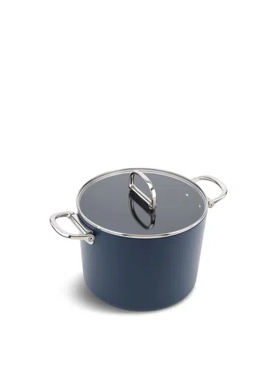 Joseph Joseph Space Non Stick Stock Pot Lid In Midnight Blue