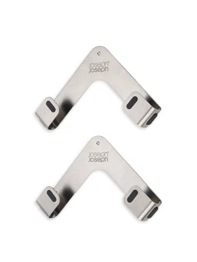 Joseph Joseph Space Pan Lid Holders In Silver
