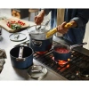Joseph Joseph Space Stack 6-piece Non-stick Ceramic Saucepan Set With Stacking Lid Storage In Blue