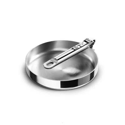 Joseph Joseph Space Steel Stainless Steel Frying Pan With Folding Handle