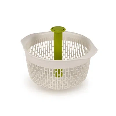 Joseph Joseph Spindola In-sink Salad Spinner And Colander In White