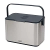 Joseph Joseph Stainless Steel 4l Waste Caddy In Silver