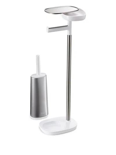 Joseph Joseph Stainless-steel Shelf Toilet Holder In Gray