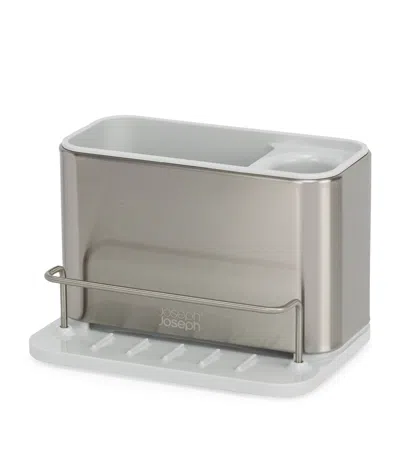 Joseph Joseph Stainless-steel Surface Sinky Tidy In Gray