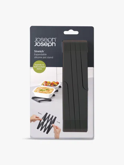 Joseph Joseph Stretch Silicone Pot Stand In Black
