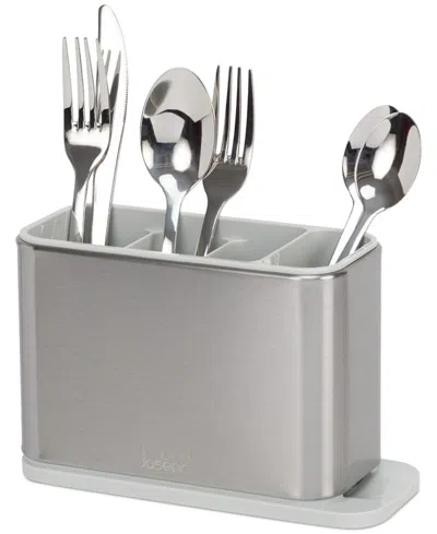 Joseph Joseph Surface Stainless-steel Cutlery Drainer In White