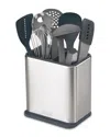 Joseph Joseph Surface Stainless Steel Utensil Pot In Grey