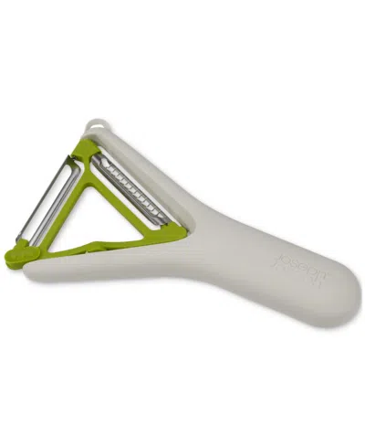 Joseph Joseph Switch 2-in-1 Julienne Or Straight Peeler In White