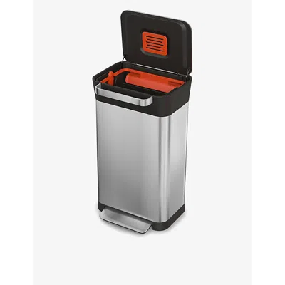 Joseph Joseph Titan 30 Stainless-steel Bin 68.4cm Stainless Steel In Silver