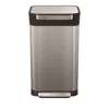 Joseph Joseph Titan 30 Trash Compactor Kitchen Bin In Stainless Steel