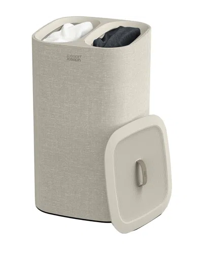 Joseph Joseph Tota 60l Laundry Separation Basket In Brown