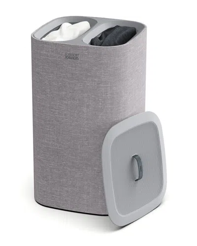 Joseph Joseph Tota 60l Laundry Separation Hamper In Grey