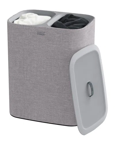 Joseph Joseph Tota 90l Laundry Separation Basket In Gray