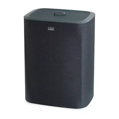 Joseph Joseph Tota 90l Separation Laundry Basket In Black