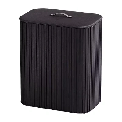 Joseph Joseph Tota Luxe Laundry Basket In Black