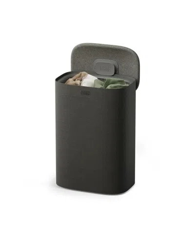 Joseph Joseph Tota One 60-liter Easy-empty Laundry Separation Basket In Black